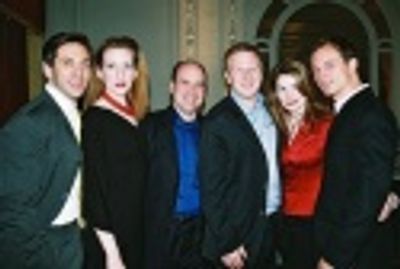 Michael Berresse, Susan Blackwell, Larry Pressgrove, Hunter Bell, Heidi Blickenstaff  Photo