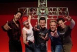 Dan Domenech, Tyler McGee, James Royce Edwards, Danny Calvert and Dan Pacheco Photo