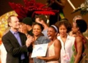 David Hyde Pierce and cast members of The Color Purple Photo