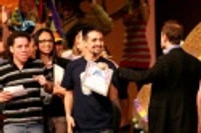 David Hyde-Pierce and cast members of In the Heights Photo