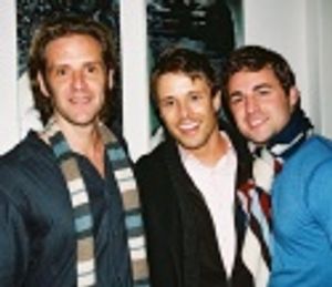 Malcolm Gets, Joe Machota and Max von Essen Photo