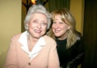 Celeste Holm and Bette Midler Photo