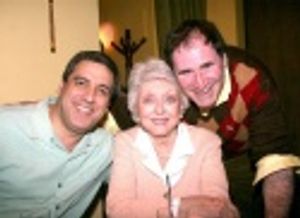 Frank Basile, Celeste Holm and Richard Kind Photo