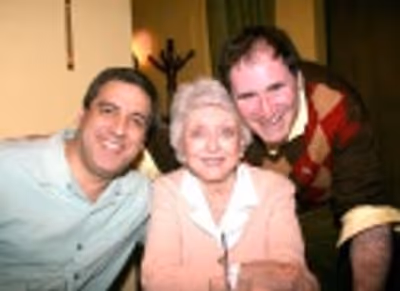 Frank Basile, Celeste Holm and Richard Kind Photo