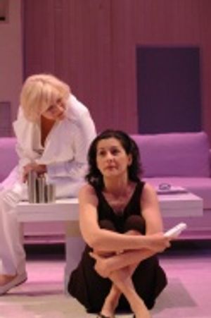 Angela Brazil as Matilde and Cynthia Strickland as Lane Photo