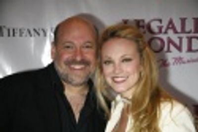 Frank Wildhorn and Brandi Burkhardt Photo