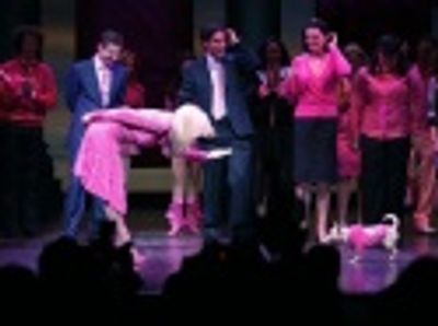 Christian Borle, Laura Bell Bundy, Richard H. Blake, Kate Shindle and Natalie Joy Joh Photo