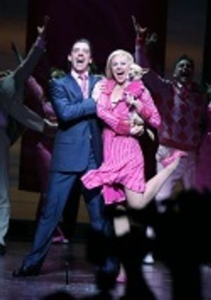 Christian Borle and Laura Bell Bundy Photo