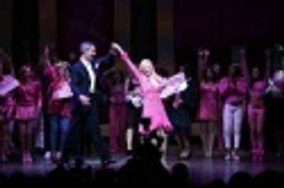 Jerry Mitchell, Laura Bell Bundy and ensemble Photo