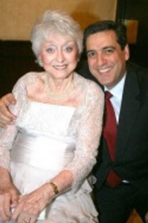 Celeste Holm and Frank Basile Photo