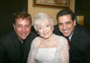 Michael Alden, Celeste Holm and Frank Basile Photo