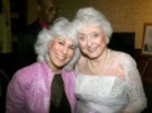 Jamie deRoy and Celeste Holm Photo