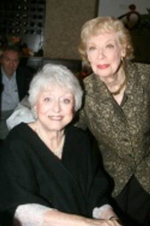 Celeste Holm and Joyce Randolph Photo