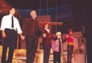 The cast takes their well-deserved bows...  Photo