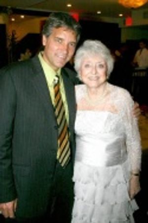 Bruce Dimpflmaier and Celeste Holm Photo