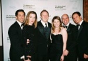 Cast and creative team of [title of show] - Michael Berresse, Susan Blackwell, Hunter Photo