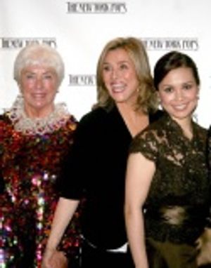 Mrs. Skitch Henderson, Meredith Viera and Lea Salonga Photo