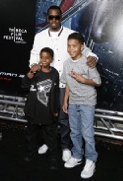 P. Diddy and family Photo