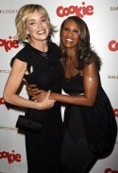 Sharon Stone and Iman Photo