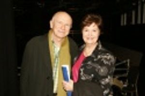 Terrence McNally and Carol Tomlinson, the mother of American Fiesta star/author Steve Photo