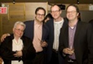 Paula Vogel, Andrew Farber, Mark Brokaw and Vineyard Artistic Director Douglas Aibel Photo