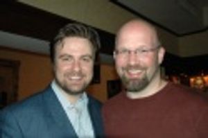 Manoel Felciano and MAC and Bistro Award-winner Scott Coulter Photo