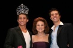 Frankie Grande, Tovah Feldshuh (Host) and Paul McGill (Runner-up) Photo