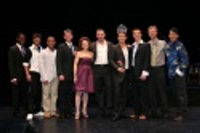 Arbender Robinson, Kenway Kua, Nick Sanchez, Ward Billisen, Tovah Feldshuh, Carl Scil Photo