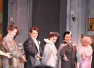 John Glover, Troy Britton Johnson, Beth Leavel, Danny Burstein and Jennifer Smith Photo