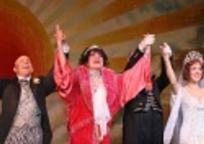 Eddie Korbich, JoAnne Worley, Peter Bartlett and Janine LaManna Photo