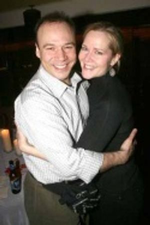 Danny Burstein and wife Rebecca Luker Photo