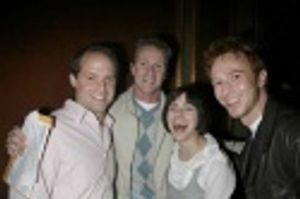 Gypsy Robe winners David Eggers (Curtains), Brian O'Brien (The Pirate Queen), Krysta  Photo