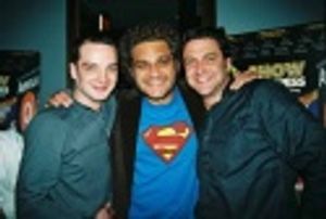 Euan Morton, Jeff Marx, and Raul Esparza Photo