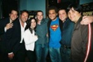 John Tartaglia, Dan Gelfand (Producer from Regent Releasing), Dori Berinstein (Produc Photo