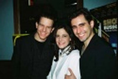 Christian Hoff, Dori Burnstein, and John Lloyd Young Photo