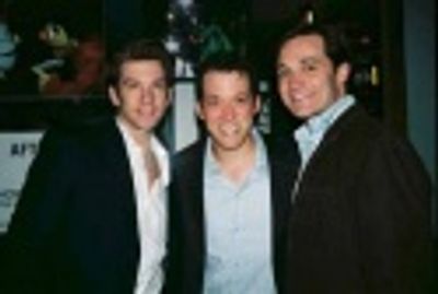 Andy Karl, John Tartaglia and Michael Shawn Lewis Photo