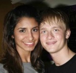 Anthony Fedorov and girlfriend Elisa Rodriguez Photo
