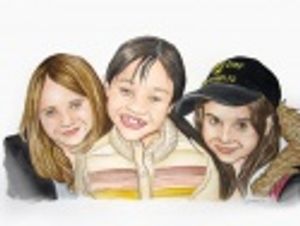 Kylie Liya Goldstein with Young Cosettes portrait Photo