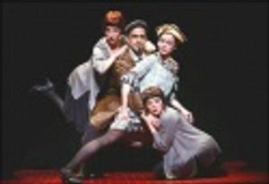 David Pittu with cast of LoveMusik Photo