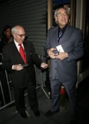 Photographer Aubrey Reuben and Robert Klein Photo