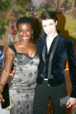 Uzo Aduba and Xanthe Elbrick Photo