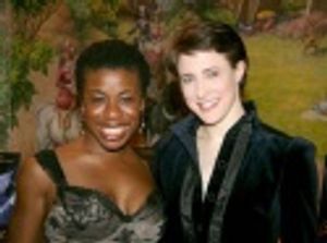 Uzo Aduba and Xanthe Elbrick Photo