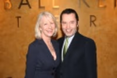 Helen Mirren with HBO Films President Colin Callendar Photo