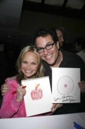 Kristin Chenoweth and Michael Mayer Photo