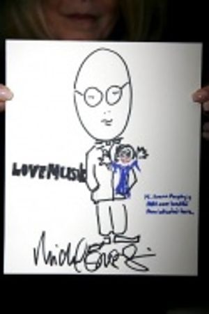 Michael Cerveris' LoveMusik illustration Photo