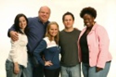 Ruthie Henshall, Kevin Chamberlin, Kristin Chenoweth, Christopher Fitzgerald and Capa Photo
