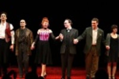 Graham Rowat, David Pittu, Donna Murphy, Michael Cerveris and Judith Blazer Photo