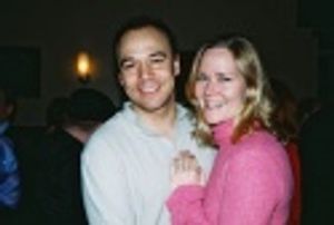 Danny Burstein and wife Rebecca Luker  Photo