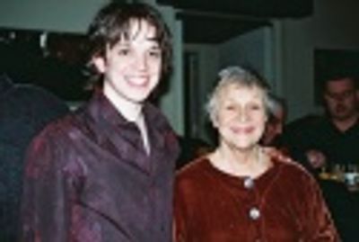 
Eric Millegan and Estelle Parsons  Photo