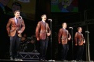 Jarrod Spector, Drew Gehling, Jeremy Kushnier and Steve Gouveia Photo